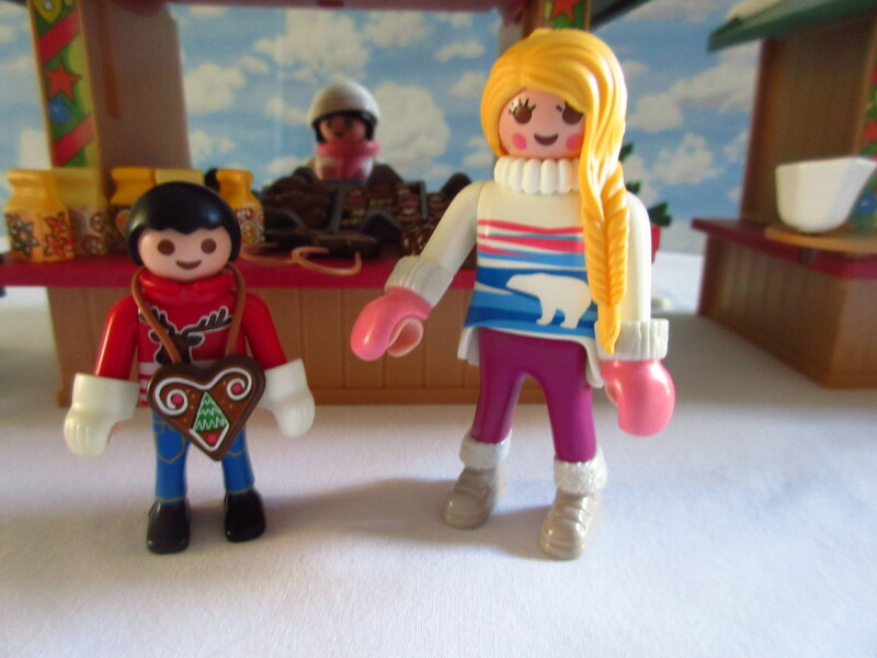 It's advent for the Playmobil people in our house...