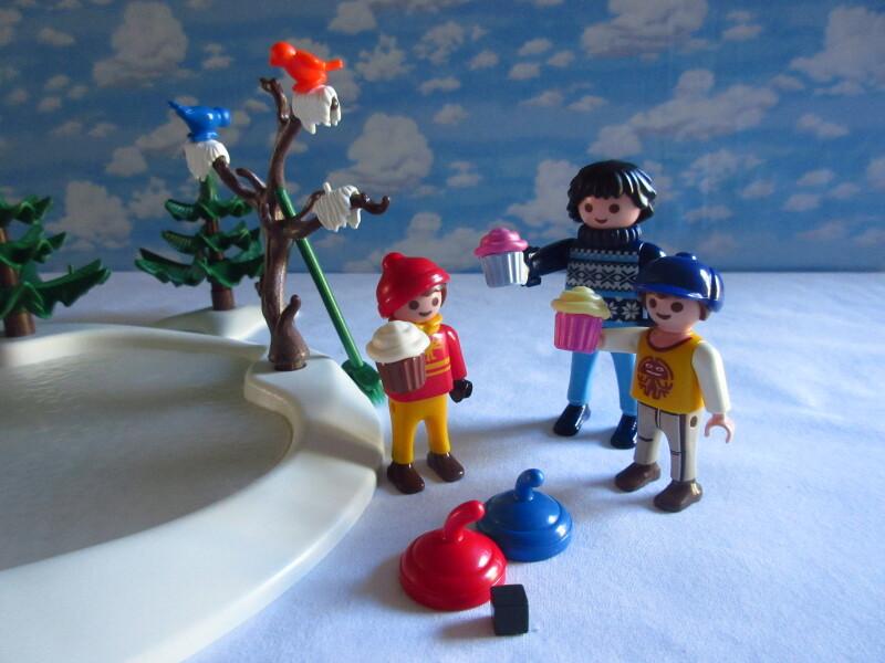 It's advent for the Playmobil people in our house...