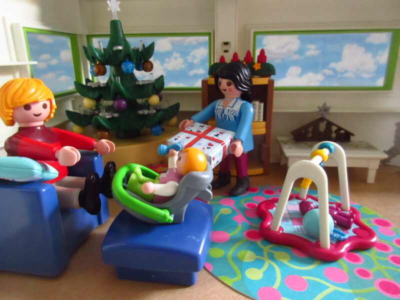 It's advent for the Playmobil people in our house...