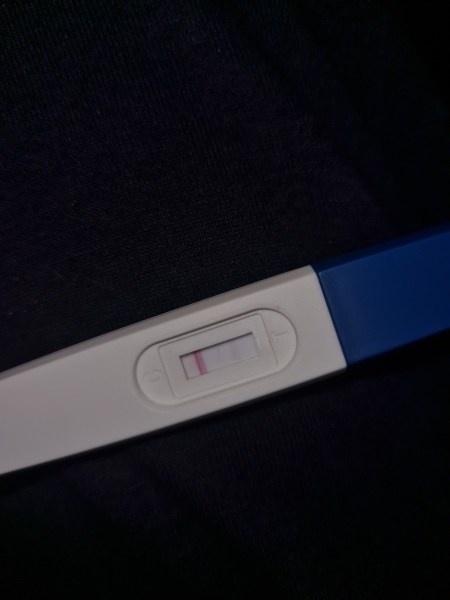 Positive test after chemical pregnancy