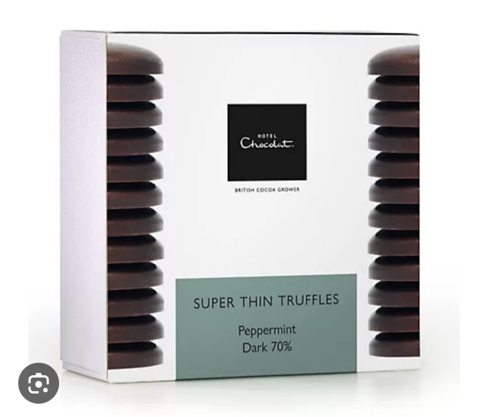 Hotel Chocolat super thin peppermint truffles