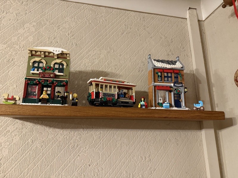 To show me your Lego collection?