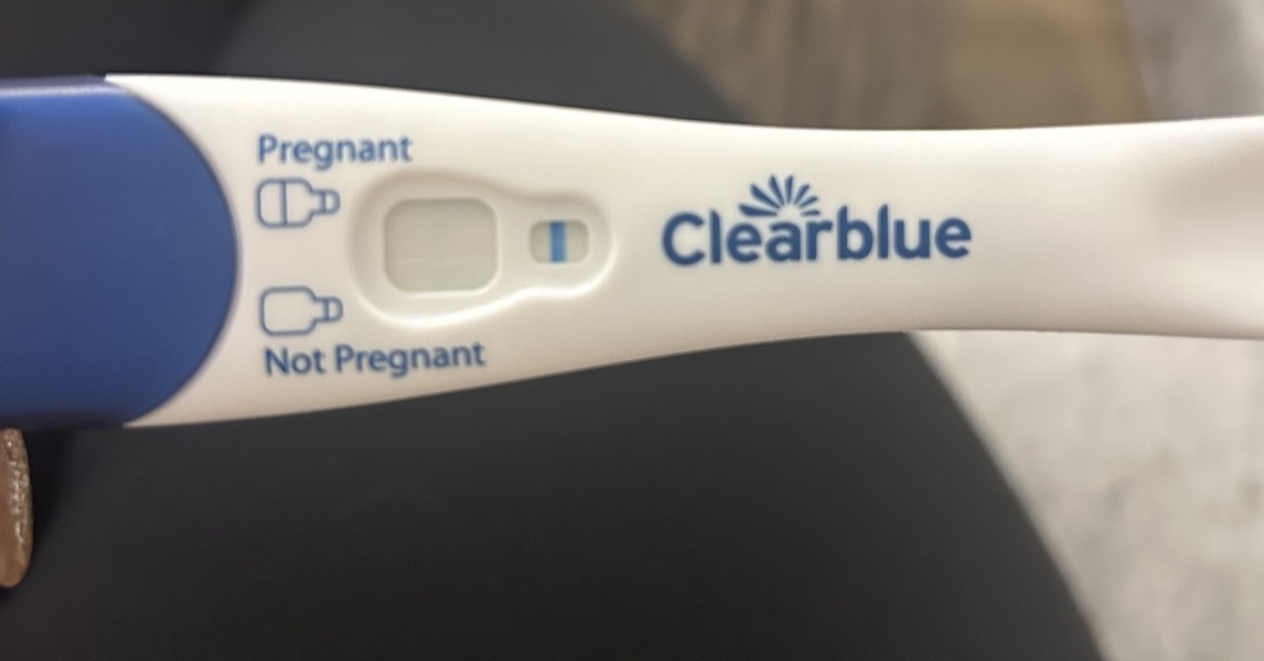 Does this look positive to you?