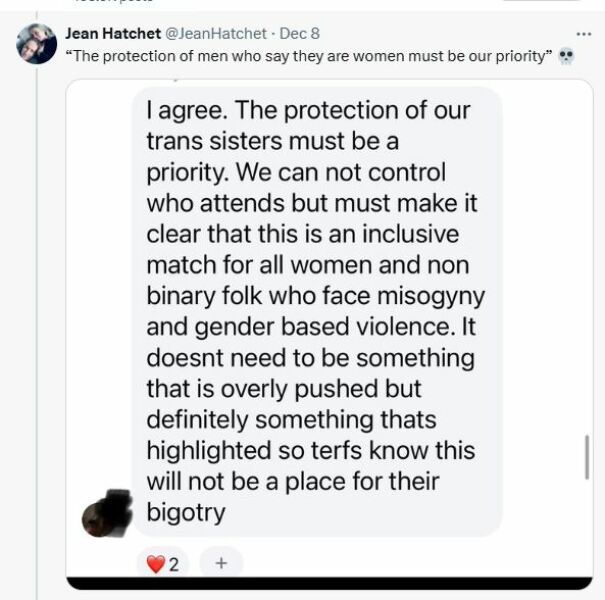 The “women’s march” that’s all about the men.