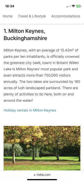 To wonder why there is so much snobbery about Milton Keynes?
