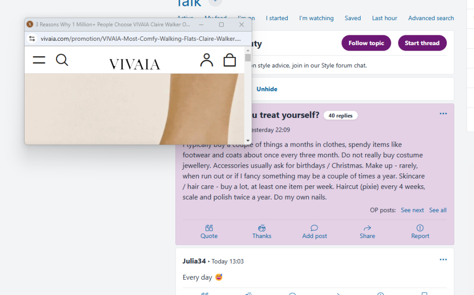Huge adverts making site unusable