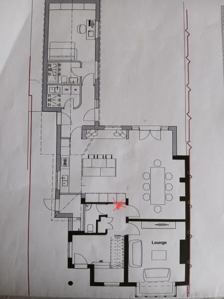 Kitchen/diner knock through. How many doors?