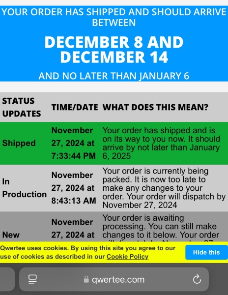 The one where there’s 20 days til Christmas