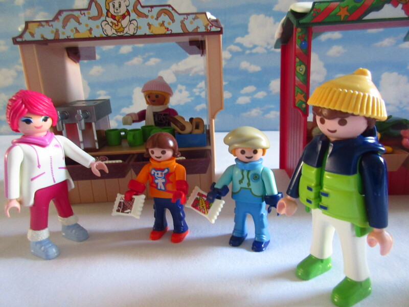 It's advent for the Playmobil people in our house...