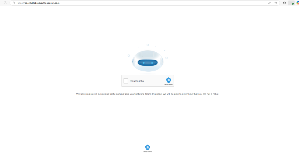 Virus scam appearing only  when on Mumsnet