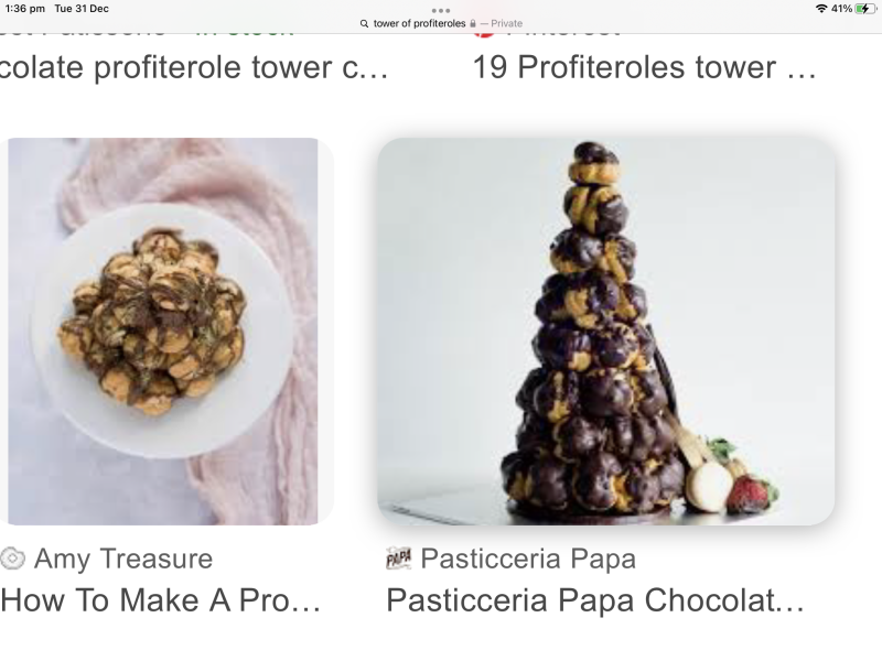 Would you expect some sort of wedding cake if you'd already had afternoon tea?