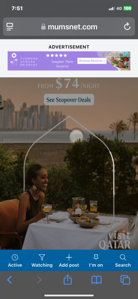 Another Qatar ad complaint