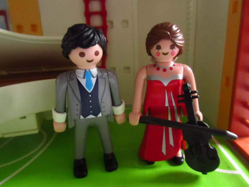 It's advent for the Playmobil people in our house...