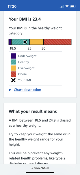 To ask about men 5ft 7 and 9 stone?