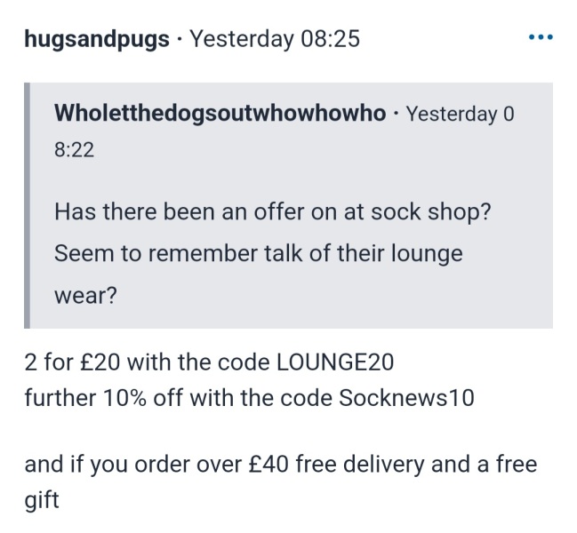 Thread ?17? the one where I've lost count
