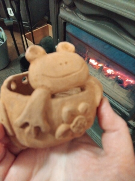 The Bluestocking - the one with the Christmas stocking