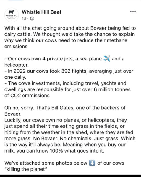 Dairy Cow Feed Additive Trials - statement from Soil Association