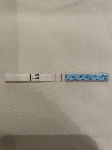Semi positive line on OPK 10dpo.