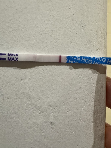 faint positive?