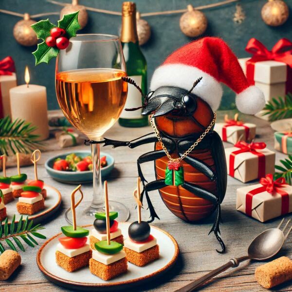 The Bluestocking - the one with the Christmas stocking