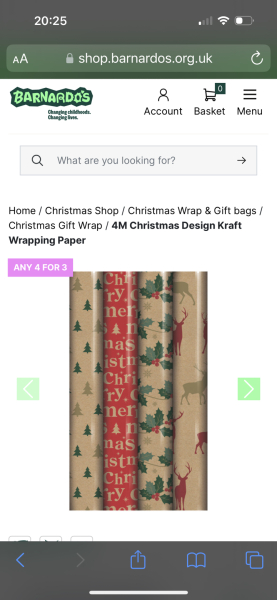 What wrapping paper have you gone for?