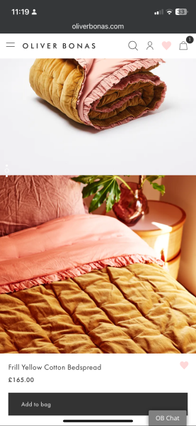 Duvet to match