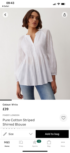 Can anyone find this blouse on the m&s website