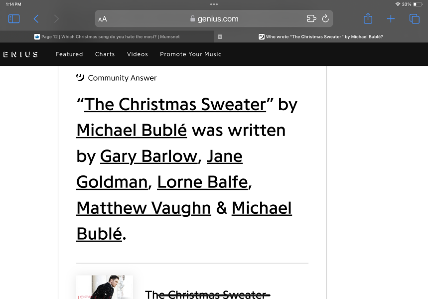 Which Christmas song do you hate the most?