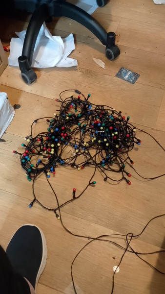 To say 'fuck it, it's christmas' and open the celebrations