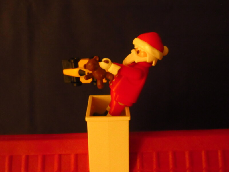 It's advent for the Playmobil people in our house...