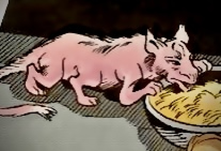 The Bluestocking - the one with the Christmas stocking