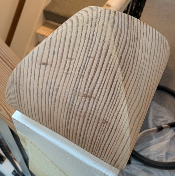 Wood burns or natural marks?