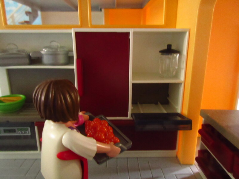 It's advent for the Playmobil people in our house...