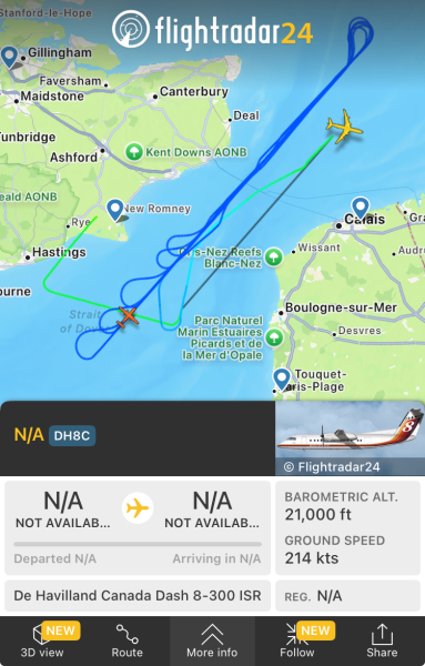 Has Santa’s Sleigh Dropped In The English Channel ??