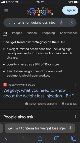 Can the Dr prescribe weight loss injections?