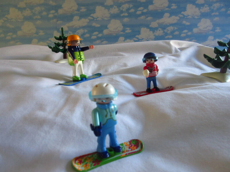 It's advent for the Playmobil people in our house...