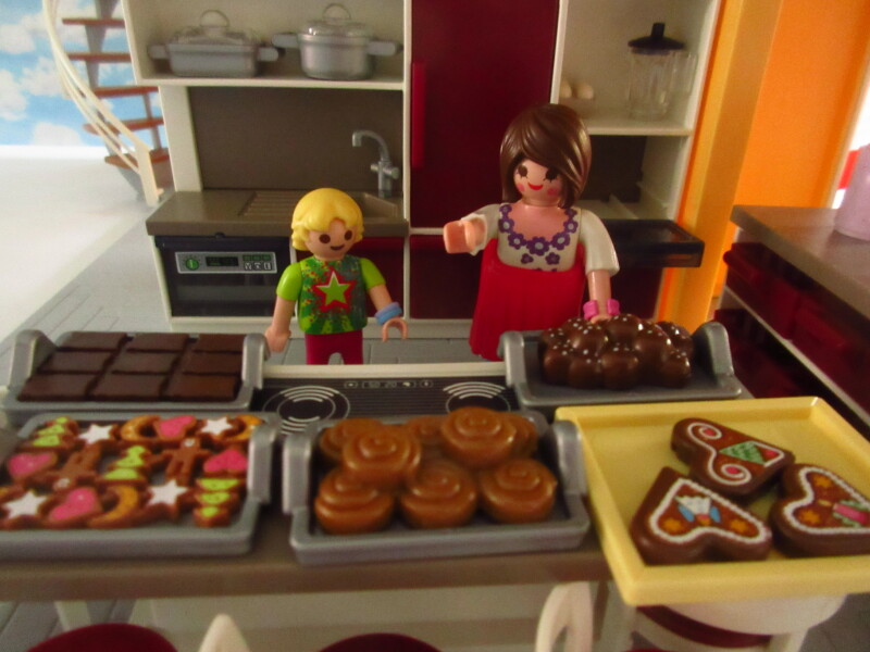 It's advent for the Playmobil people in our house...