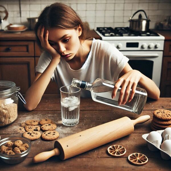 The Bluestocking - the one with the Christmas stocking