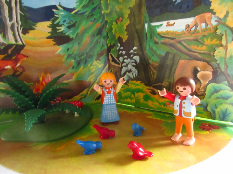 It's advent for the Playmobil people in our house...