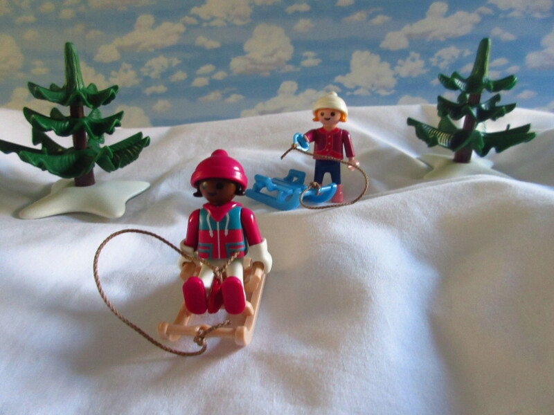 It's advent for the Playmobil people in our house...