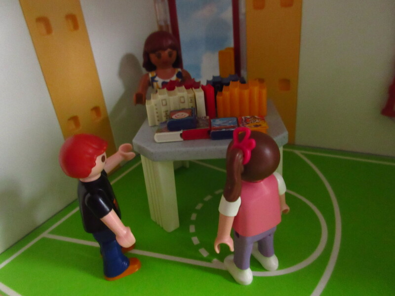 It's advent for the Playmobil people in our house...