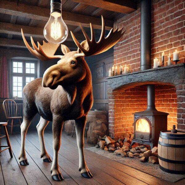 The Bluestocking - the one with the Christmas stocking