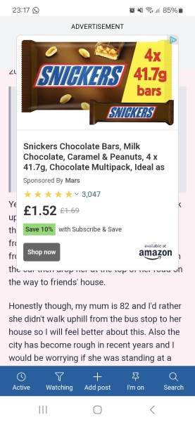 Huge adverts making site unusable