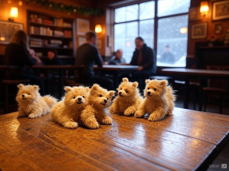 The Bluestocking - the one with the Christmas stocking