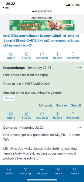 The one where there’s 20 days til Christmas