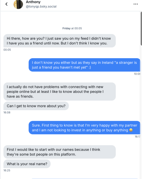 Blue Sky bot chat
