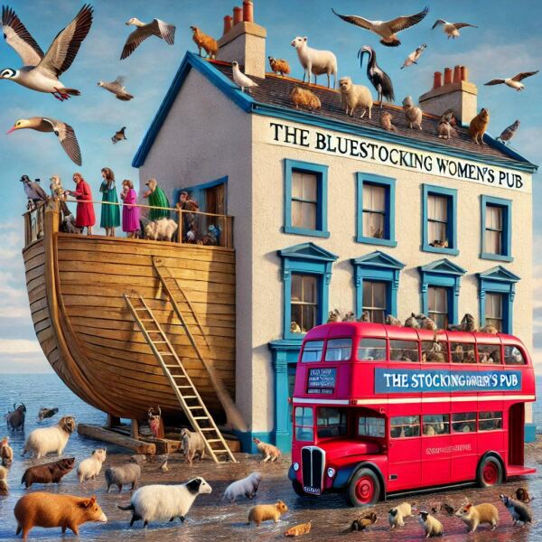 Bluestocking: the one where Boiled gets to the bar first!