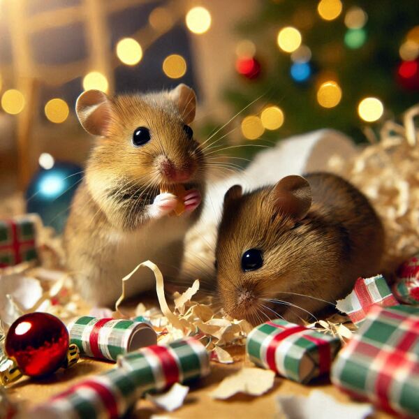 The Bluestocking - the one with the Christmas stocking