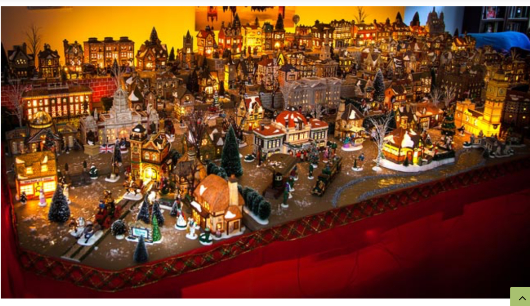 Did the UK ever succumb to the 90s US craze for Christmas villages?