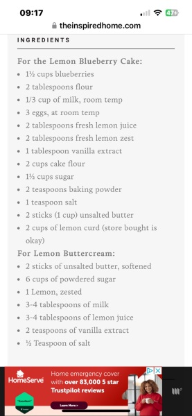 Please could someone translate the measures in this recipe?